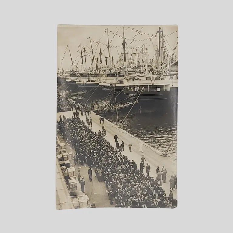 Tripoli. Sbarco dei 20.000 coloni.