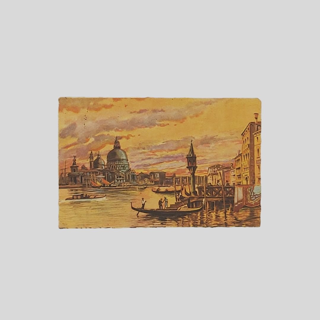 Venezia. Tramonto sul Canal Grande.