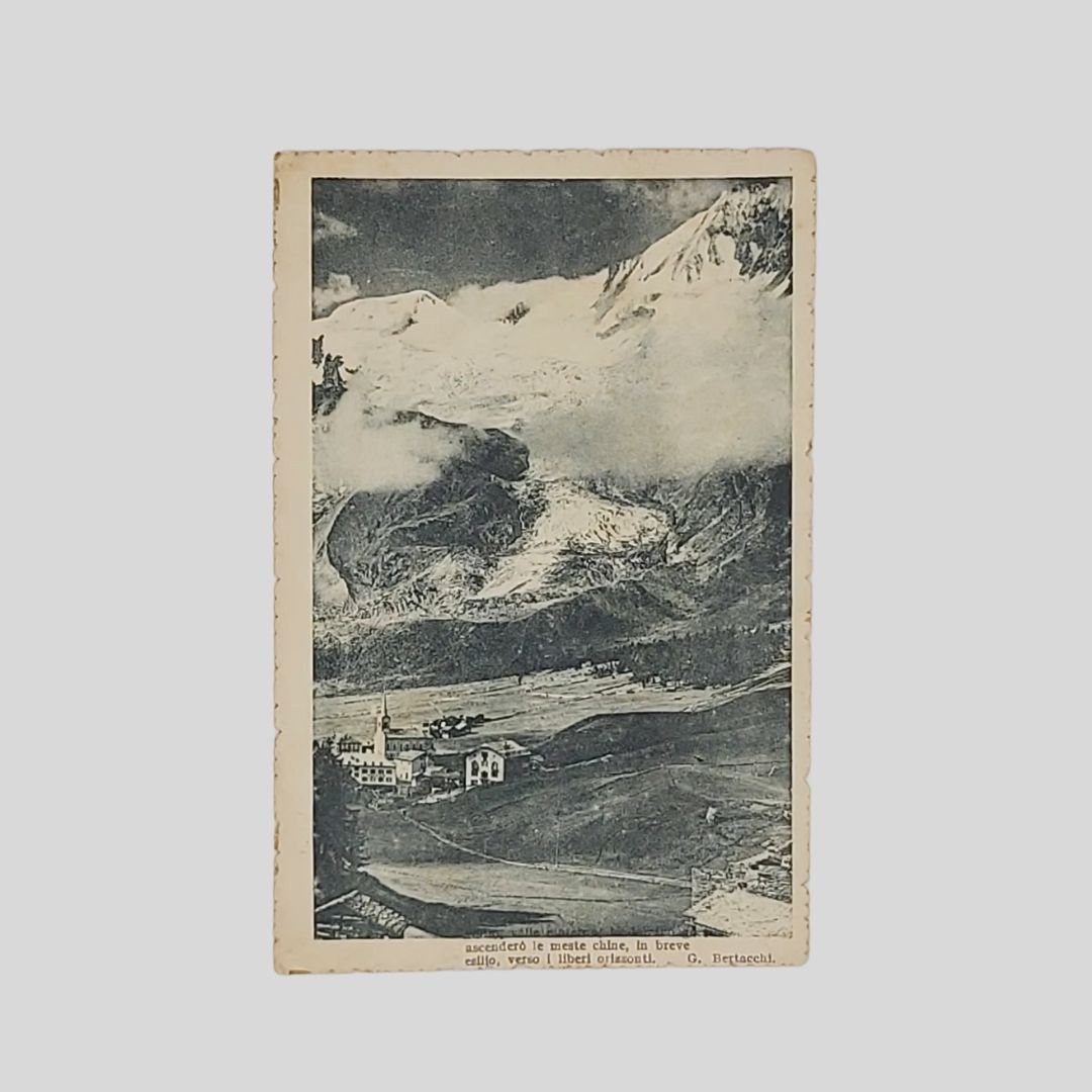 Versi con paesaggio montano.