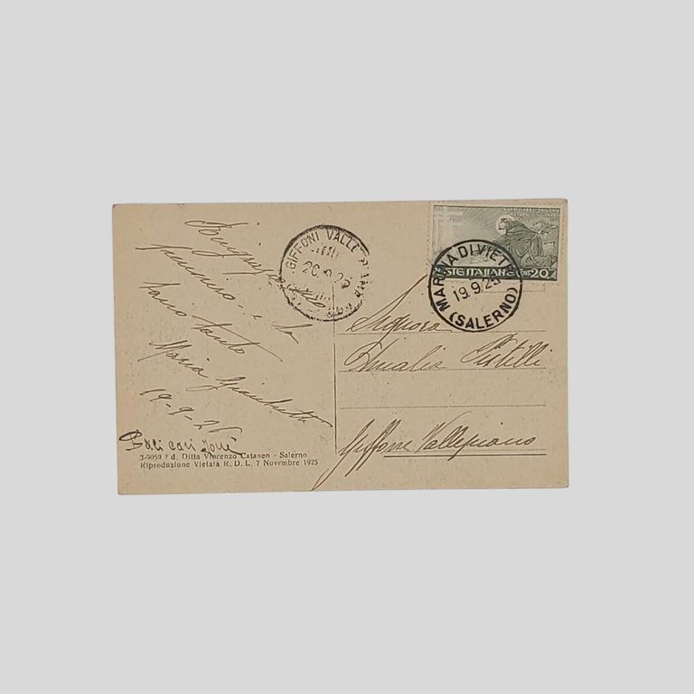 Vietri sul Mare. Lato Occidentale.