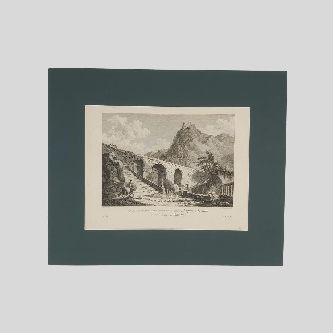 Vue prise et dessinée d’après Nature sur le Chemin de …