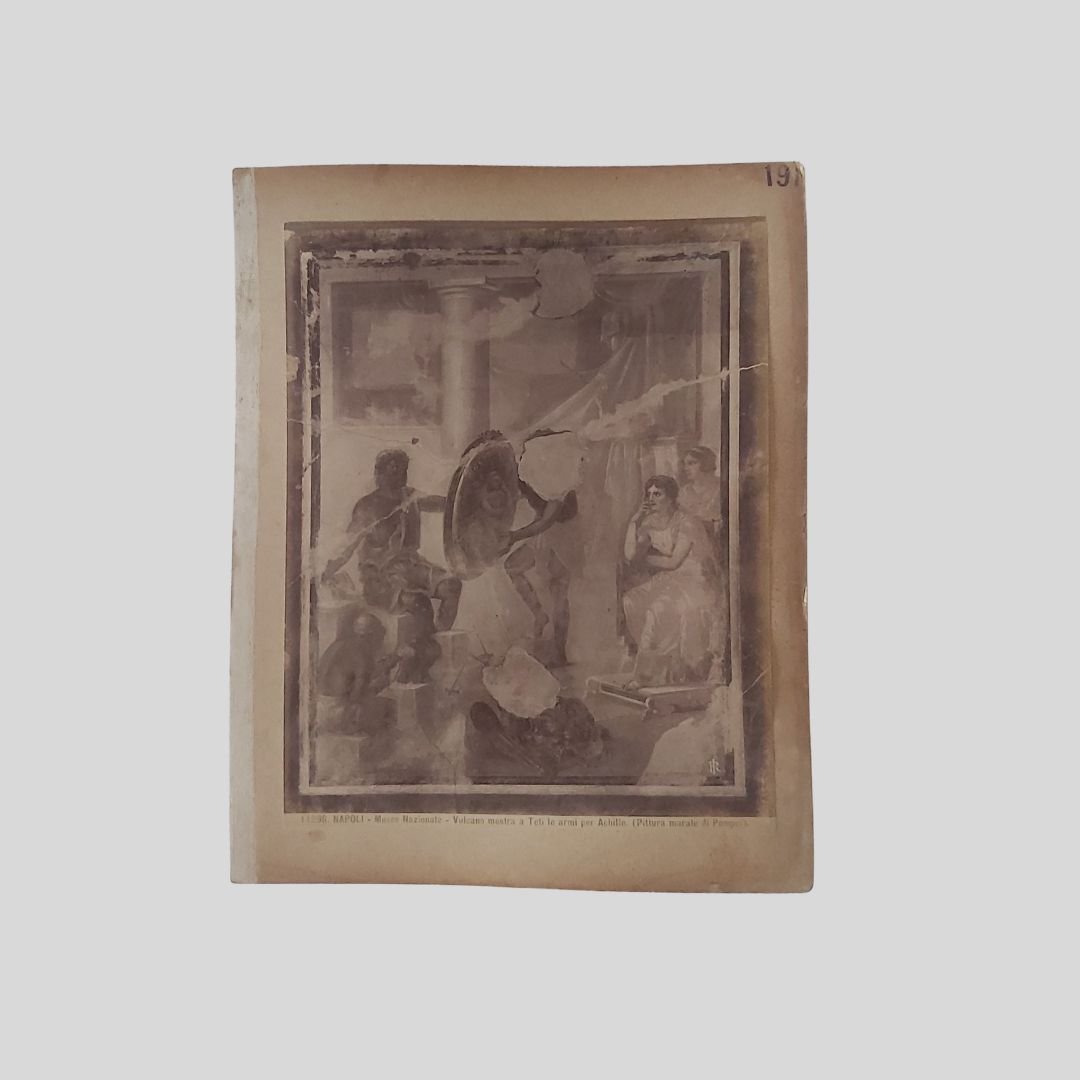 Vulcano. Napoli Museo Nazionale. Edizioni Brogi. | Immagine principale