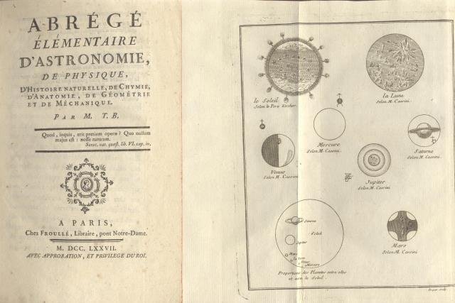 ABRÉGÉ ÉLÉMENTAIRE D'ASTRONOMIE, DE PHYSIQUE, D'HISTOIRE NATURELLE, DE CHYMIE, D'ANATOMIE, …