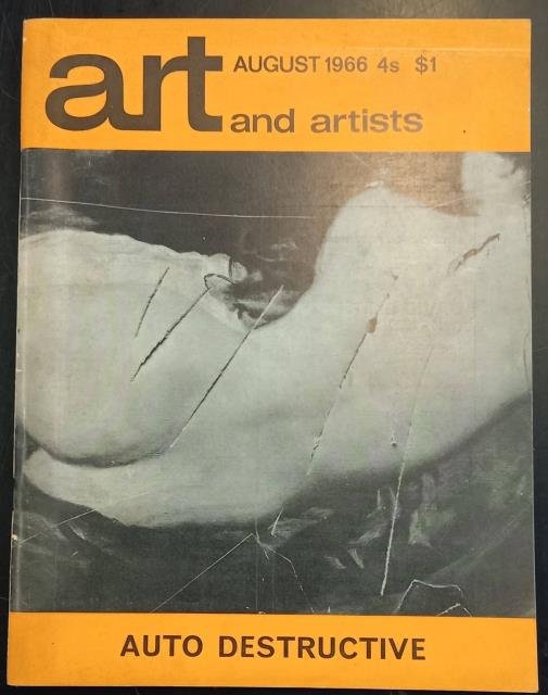 ALBERTIO BURRI / LUCIO FONTANA. Due scritti nella rivista "Art and Artists", vol.I, n°5, August 1966.