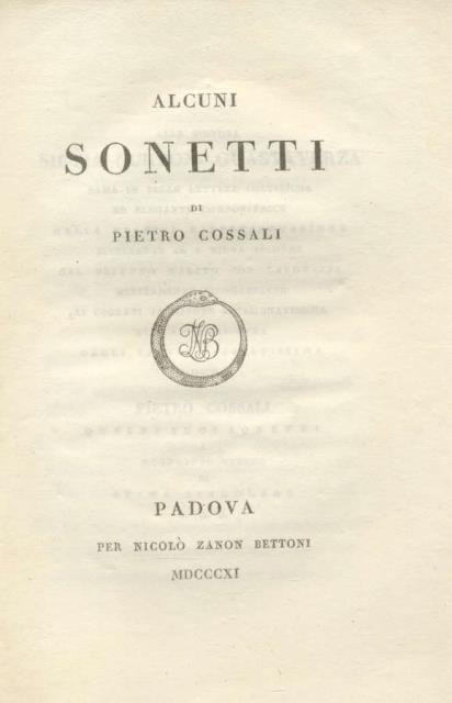 ALCUNI SONETTI.
