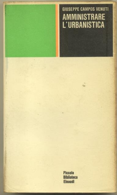 AMMINISTRARE L'URBANISTICA. | Immagine principale