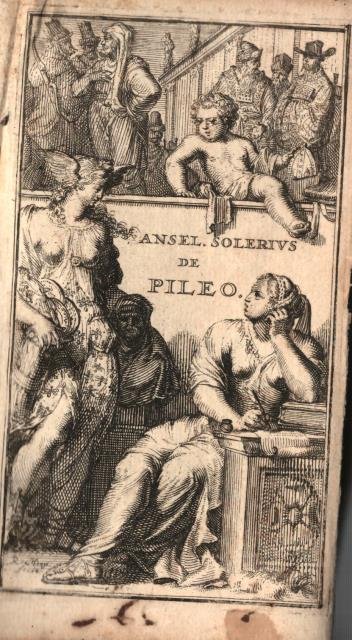 ANSELMUS SOLERIUS CEMELIENSIS DE PILEO. Caeterisque capitis tegminibus tam sacris, …