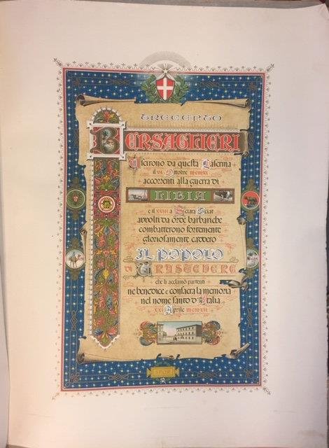 ATLANTE ARTISTICO DIDATTICO DI CALLIGRAFIA. Composizioni di epigrafi scritte e …