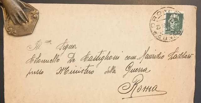 Biglietto di invito per il matrimonio tra Margherita Romagna (Dronero) …