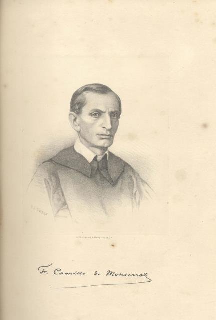 BIOGRAPHIA DE FR. CAMILLO DE MONSERRATE. Publicação da Bibliotheca Nacional.