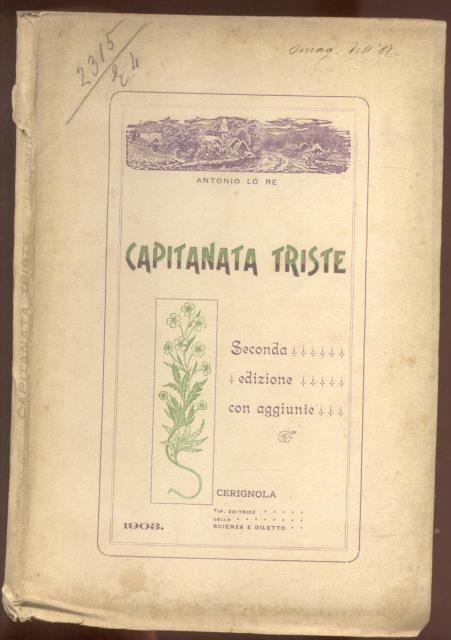 CAPITANATA TRISTE.