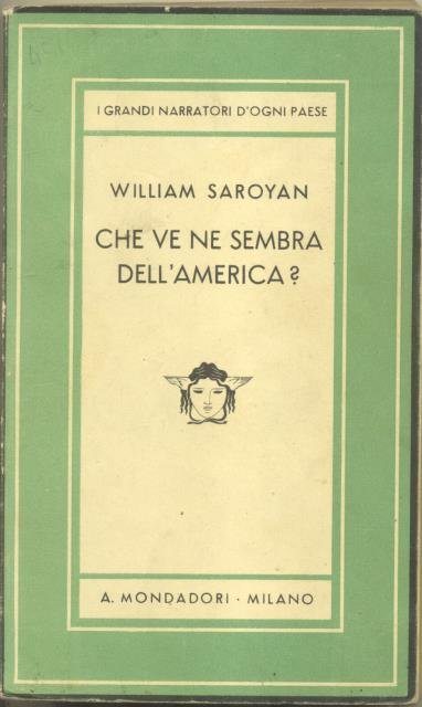 CHE VE NE SEMBRA DELL'AMERICA? ("The daring young man on …