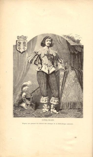 CINQ-MARS. Ou Conjuration sous Louis XIII. Édition illustrée de 50 …