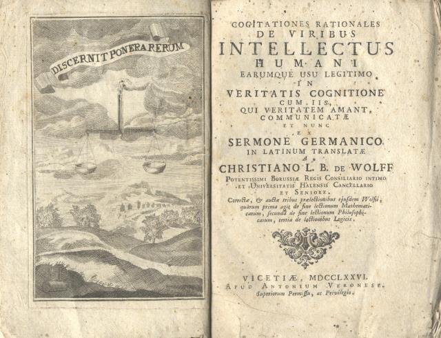 COGITATIONES RATIONALES DE VIRIBUS INTELLECTUS HUMANI. Earumque usu legitimo in …