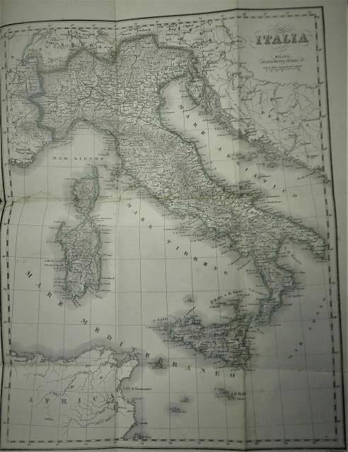 COMPENDIO DI GEOGRAFIA DELL'ITALIA. Ad uso delle Scuole Italiane. 1880 …