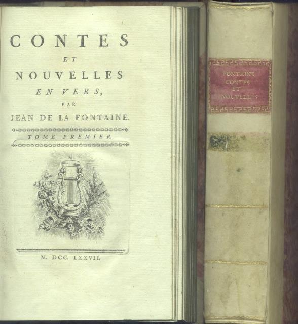 CONTES ET NOUVELLES EN VERS.