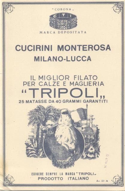 CUCIRINI MONTEROSA, MILANO - LUCCA. Il miglior filato per calze …