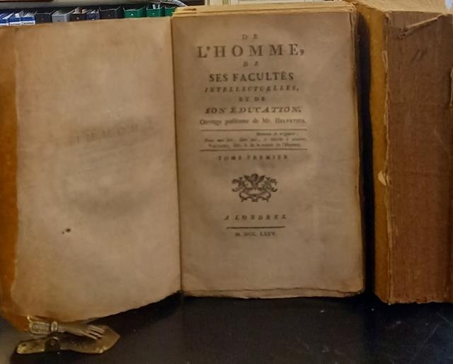DE L'HOMME, DE SES FACULTES INTELLECTUELLES , ET DE SON …