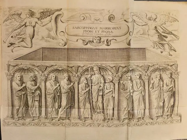 De sarcophago marmoreo Probi Anicii et Probæ Faltoniæ in templo …