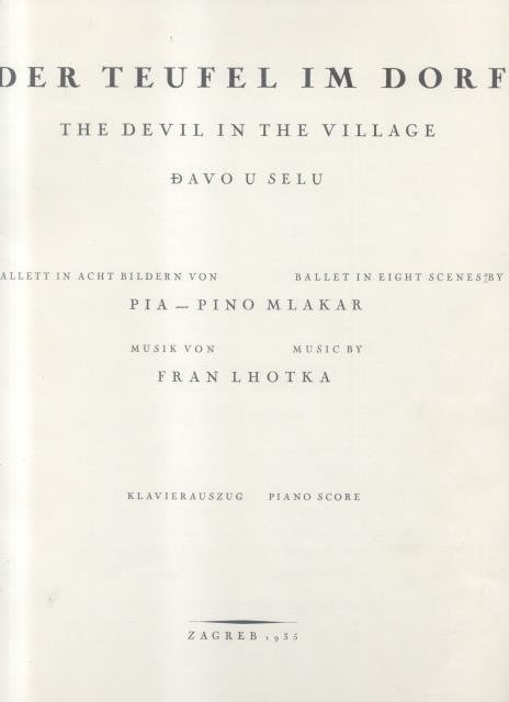 DER TEUFEL IM DORF ("The devil in the village / …
