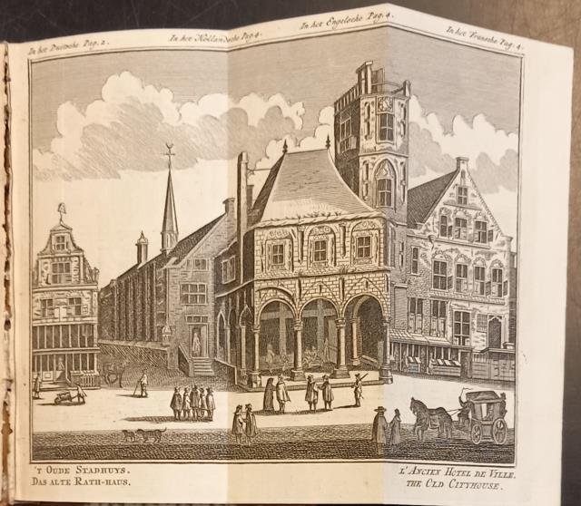 DESCRIPTION DE L'HÔTEL DE VILLE D'AMSTERDAM. Avec L'Explication de tous …