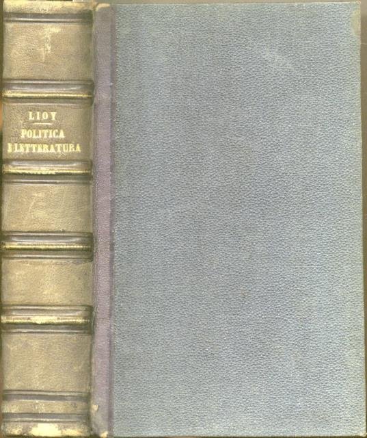 DUE ANNI DI VITA POLITICA E LETTERARIA. | Immagine principale