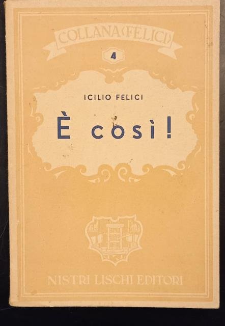 È COSÌ! Per grandi e piccoli.