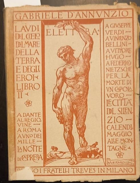 ELETTRA. Laudi del Cielo, del Mare, della Terra e degli Eroi, Libro secondo.