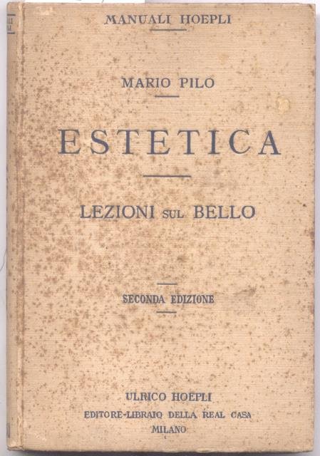ESTETICA. Lezioni sul Bello.