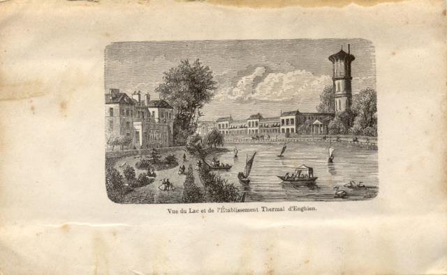 ÉTABLISSEMENT THERMAL D'ENGHIEN-LES BAINS. Guide du baigneur. Saison de 1863.