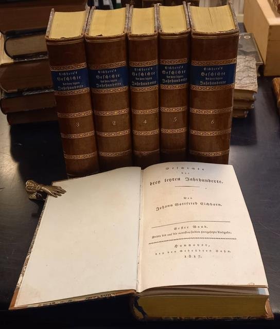 GESCHICHTE DER DREN LEKTEN JAHRHUNDERTE. 1817-1818. | Immagine principale