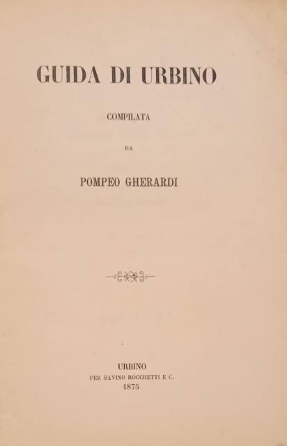 GUIDA DI URBINO.