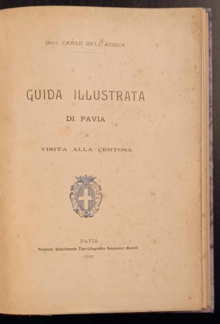 GUIDA ILLUSTRATA DI PAVIA E VISITA ALLA CERTOSA.