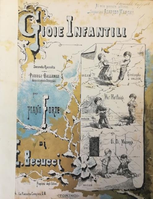 HE! HO!. Polka per Pianoforte. Op.153. 1890 circa (Pl.n°15113).