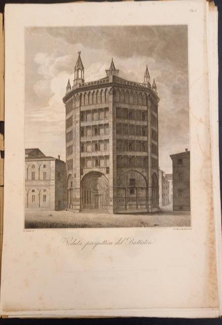 IL BATTISTERO DI PARMA. Tavole n°17.