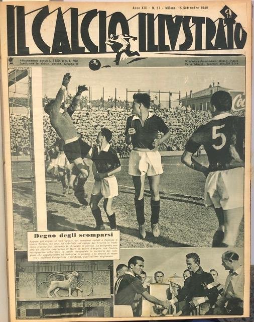 IL CALCIO ILLUSTRATO. Pubblicazione settimanale. 1948-1950.
