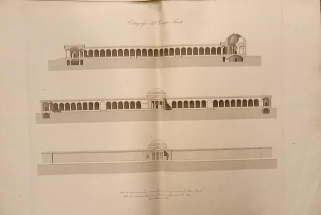 Il campo santo di Roma presso la basilica di S. Lorenzo fuori delle mura. Progetto per ampliarlo e ridurlo in miglior forma di Paolo Belloni romano.