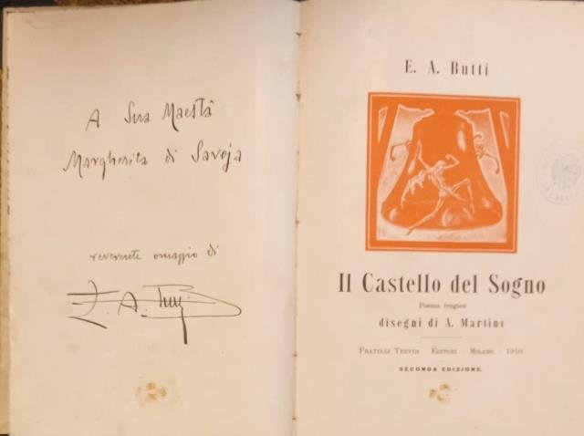 IL CASTELLO DEL SOGNO. Poema tragico. Disegni di A. Martini.