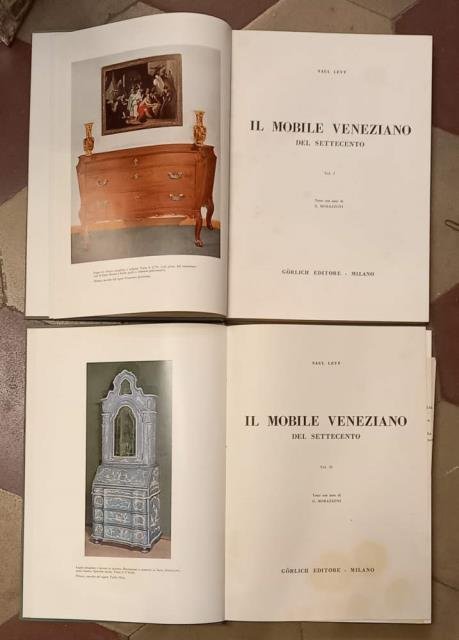 IL MOBILE VENEZIANO DEL SETTECENTO. Testo con note di G. …