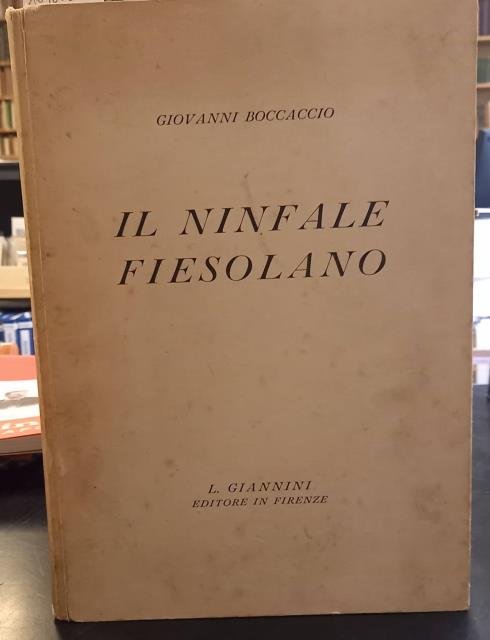 IL NINFALE FIESOLANO.