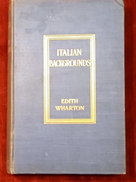 ITALIAN BACKGROUNDS. Illustrated by E.C. Peixotto.