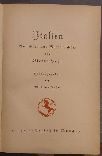 ITALIEN. Ansichten Und Streiflichter. 1930 circa. | Immagine principale