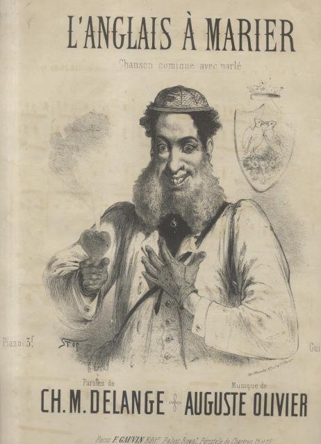 L'ANGLAIS À MARRIER. Chanson comique avec parlé. Paroles de C.M.Delange. …