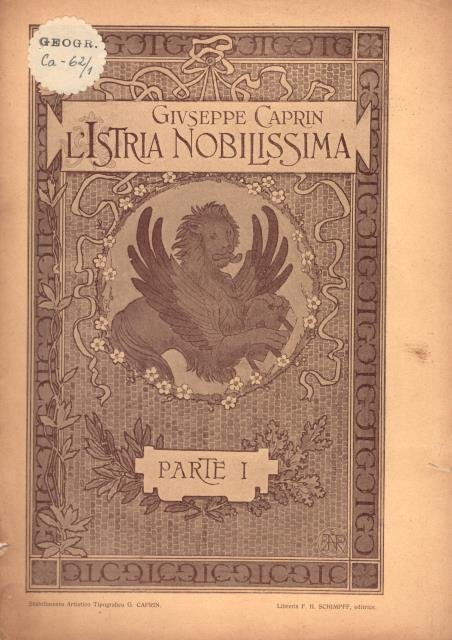 L'ISTRIA NOBILISSIMA. 1905-1907.