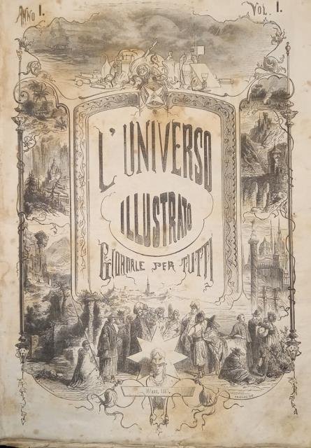 L'UNIVERSO ILLUSTRATO. Giornale per tutti. 1869-1871.