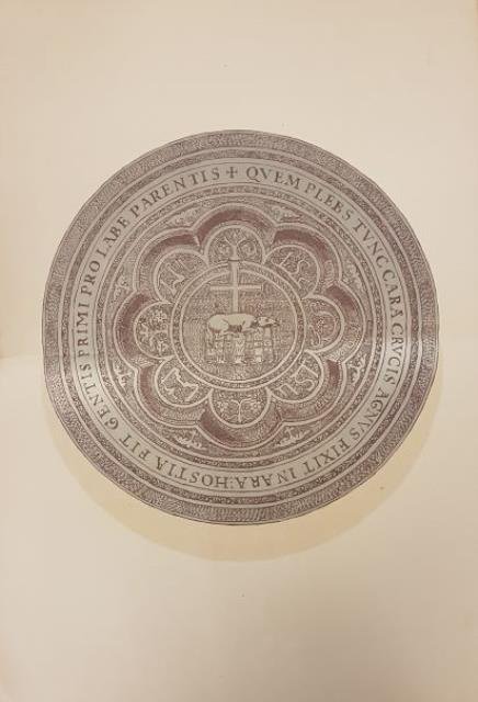 LA PATENA VOTIVA DEL DUOMO D'IMOLA. Pel Prof. Oliviero Iozzi, già Vicario Generale di Mons Paolucci, Vescovo di Viterbo.