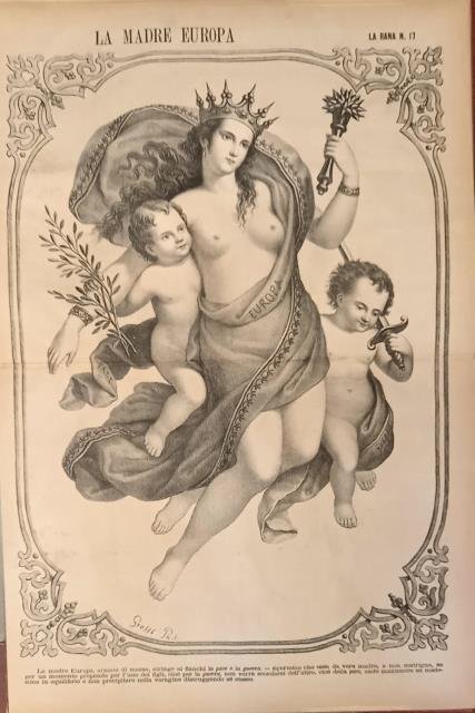 LA RANA. Giornale umoristico settimanale diretto da Enrico Fusaroli.