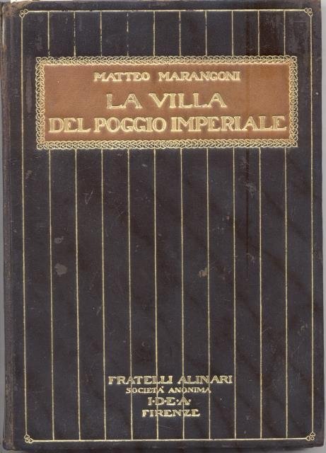 LA VILLA DEL POGGIO IMPERIALE. (1923).