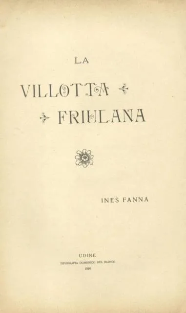 LA VILLOTTA FRIULANA. | Immagine principale
