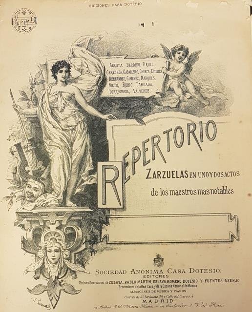 LA VUELTA AL MUNDO. Viaje inverosimil en 4 actos. "Seguidillas …